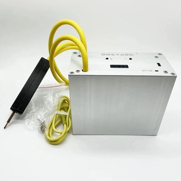 Bærbar Punktsvejser, 3400W Effekt, Oled Skærm,5600mAh 8,4V 3400W