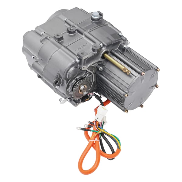 Elektrisk Motor, 1000W Effekt, Børsteløs DC Teknologi,1000W, Sølv