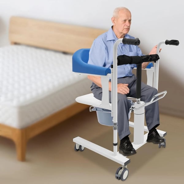 Hydraulinen nostolaite pyörätuoli, universaalit pyörät, säädettävä korkeus,JKGQQH-000300