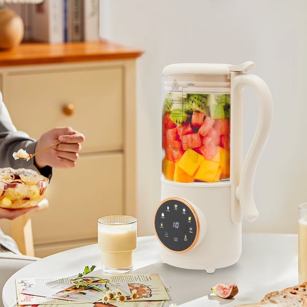 Sojamælkmaskine, Fuldautomatisk, Intelligent Mixer,HVID