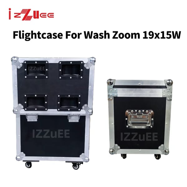 Flightcase, Tungt skydd, Lätt rörlighet,2 Endast Flightcase