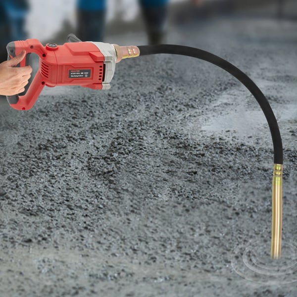 Betonvibrator, Højtydende Motor, Ergonomisk Design,Rød, EU