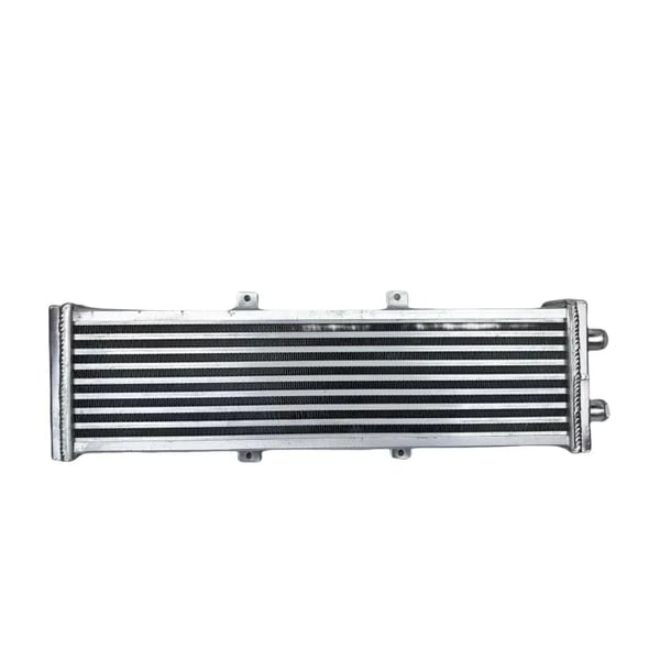 Intercooler varmeveksler, aluminiumlegering, 70 x 24 cm, universel pasform, effektiv ydeevne