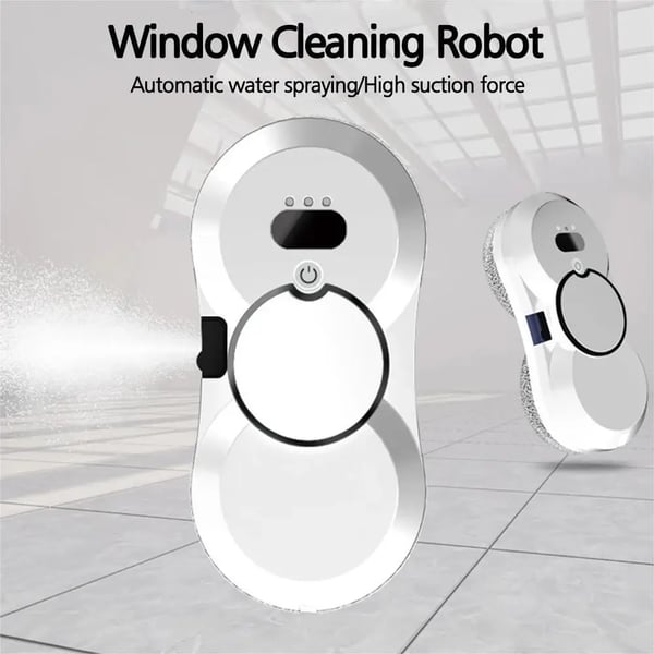 Vinduespudserrobot, Trådløs Betjening, Smart Navigation,5600Pa