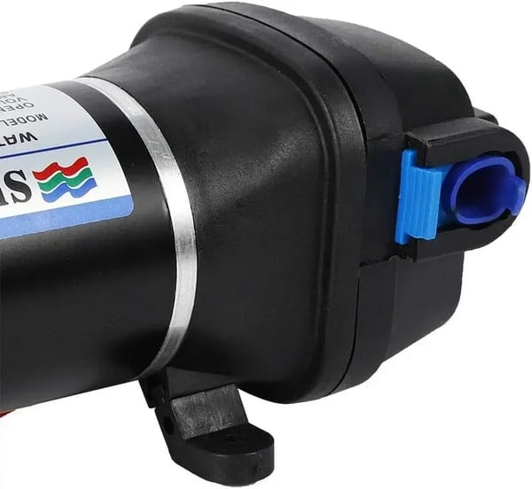 Vesipumppu, 12V DC, 40 PSI,12V, musta, EU