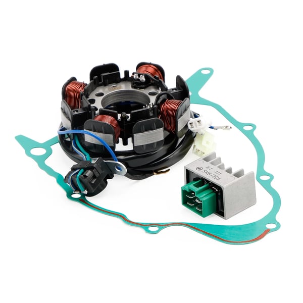 Magneto Stator Samling, Højkvalitets ledende materiale, Forbedrede opladningsmuligheder, Passer til Yamaha TTR230 TT-R230 2005-2023