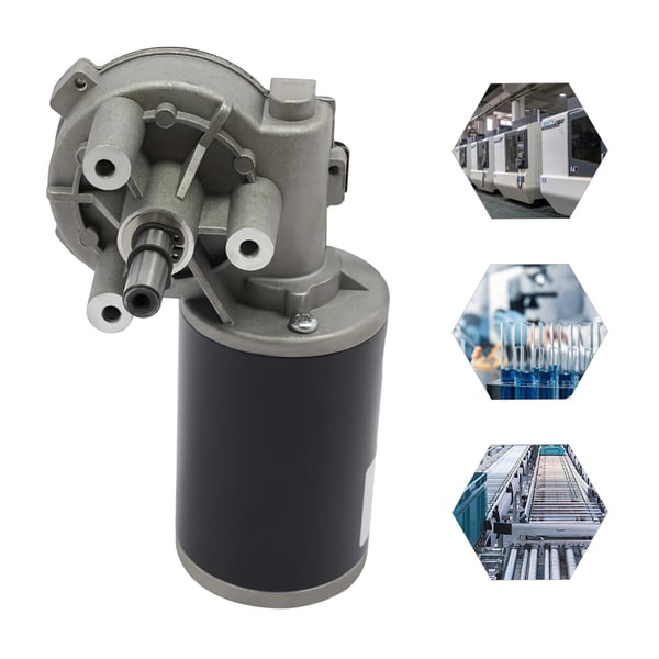Variabel Hastighedsmotor, 60W Effekt, 220 RPM Hastighed, 12V DC Spænding, 63 mm Motordiameter, Holdbar Aluminiumskonstruktion
