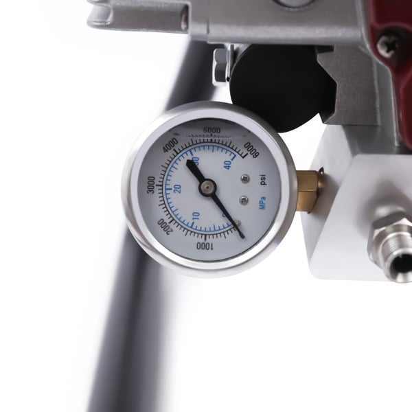 Luftløs malersprøjte, 1800W motor, 9 meter slange,Rød