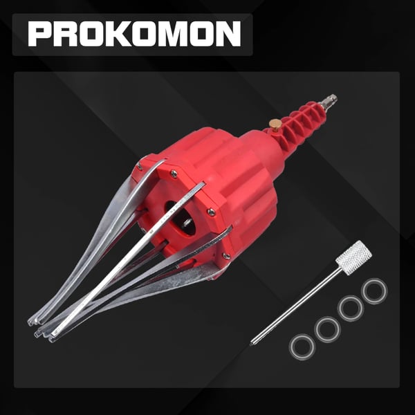 Pneumatisk CV Boot Expander Installer, Højkvalitets Stål, 35 cm Lang, Universel Kompatibilitet, Udvider CV Dæksler, Inkluderer Støvcover Stang