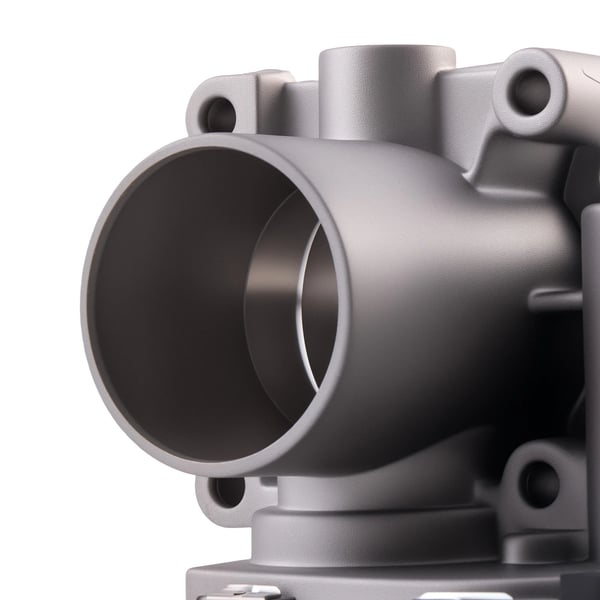 Throttle Body Samling, Aluminium, 20,4 cm Længde, 17,9 cm Bredde, 11,5 cm Højde, Kompatibel med Tyske Bilmodeller