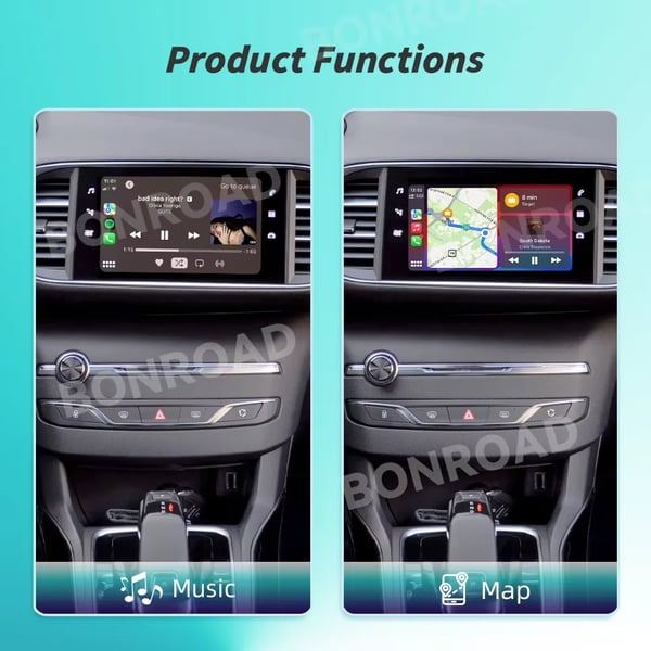 Langaton Carplay-adapteri, tukee Android Autoa, helppo asentaa,SMEG MRN -järjestelmä