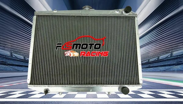 Radiator, Aluminium, 16 7/8 x 25 1/2 x 15/16 tommer, Kompatibel med Nissan D21 Pathfinder 1986-1997, Letvægtsdesign, Optimal køleeffektivitet