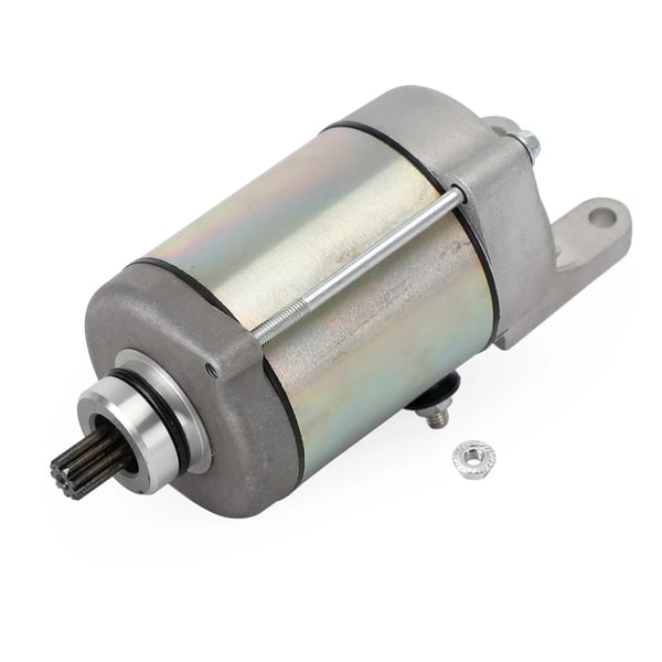 Startermotor, Heavy Duty, 20 cm længde, 15 cm bredde, 10 cm højde, 9 tænder