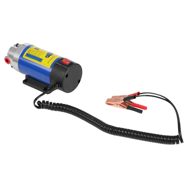 Motorolieoverførselspumpe, 100W, 12V Strømforsyning Kompatibel, Flow Rate 0,22-0,88 Gal/Min, Holdbart Materiale, Kompakt Design