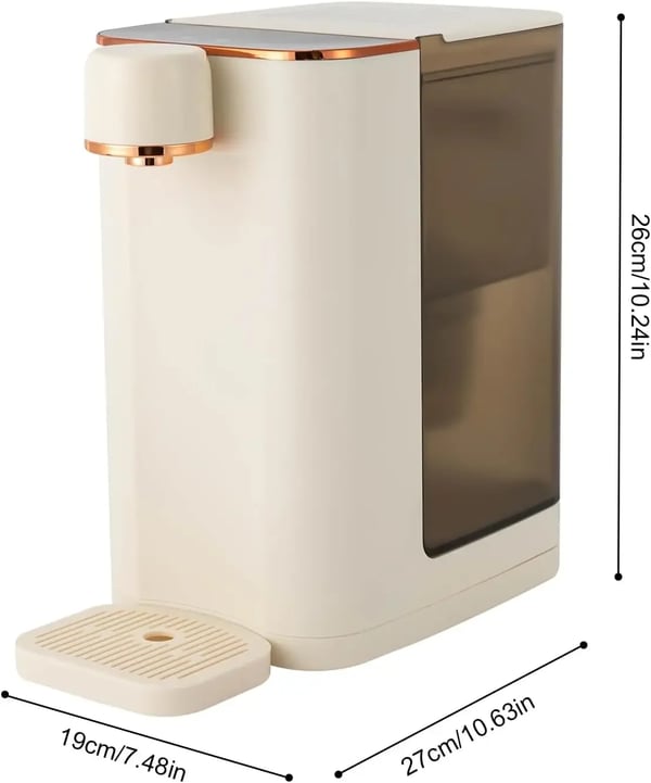 Välitön vesijakaja, 3L kapasiteetti, nopea lämmitys,220V, VALKOINEN