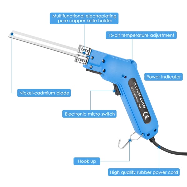 Skumskærer, Fugeværktøj, Præcisionsskæring,EU STIK 220V