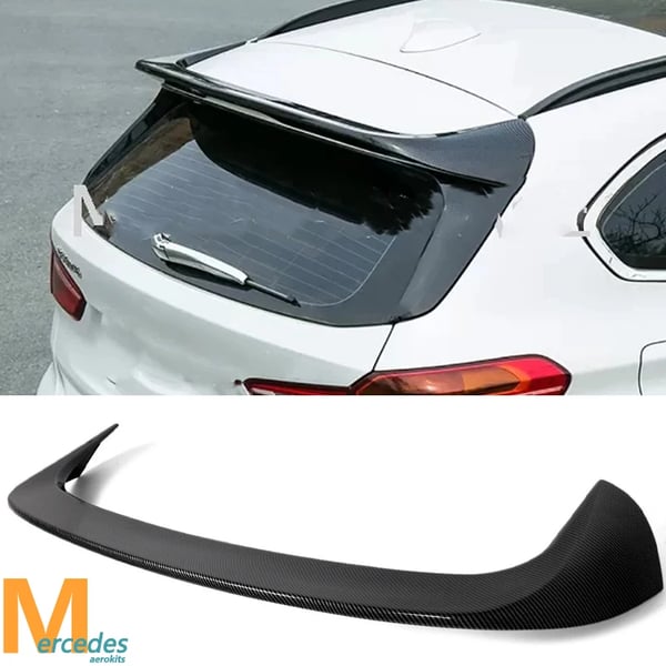 Bagspoiler, ABS-materiale, kompatibel med 2016-2022 kompakt SUV,Kulfiberlook