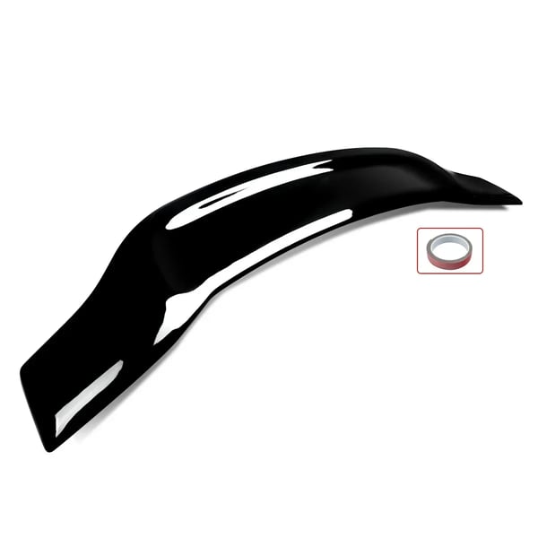 Bagagerums Spoiler, Passer til Mercedes Benz W212, Aerodynamisk Design,glansende sort