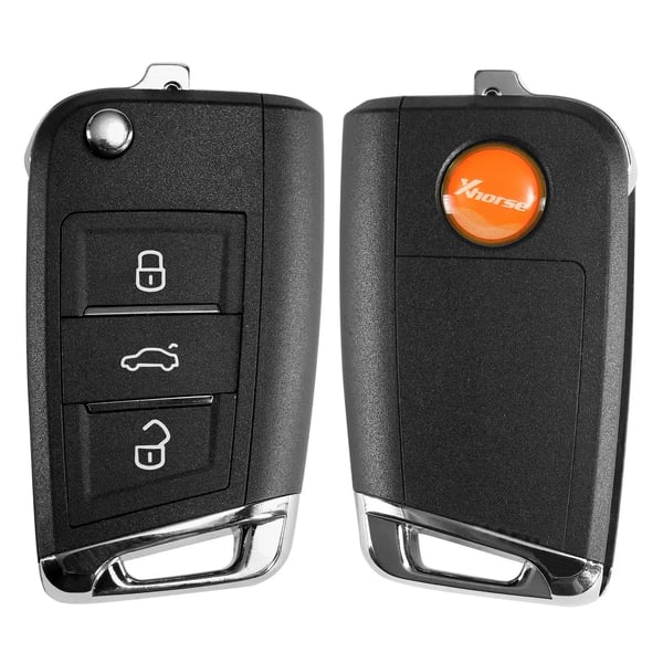 Smart fjernbetjening, 3 knapper, nærhedsfunktionalitet, designet til MQB-platform, CE-certificeret, dimensioner: 11,4 x 3,8 x 1,3 cm