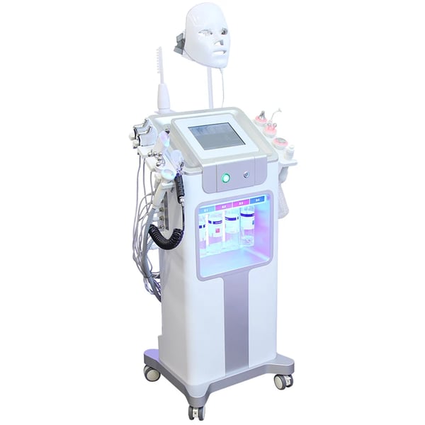 Hydro Dermabrasion Maskine, Dyb Rensning, Hudopstramning,12 IN 1