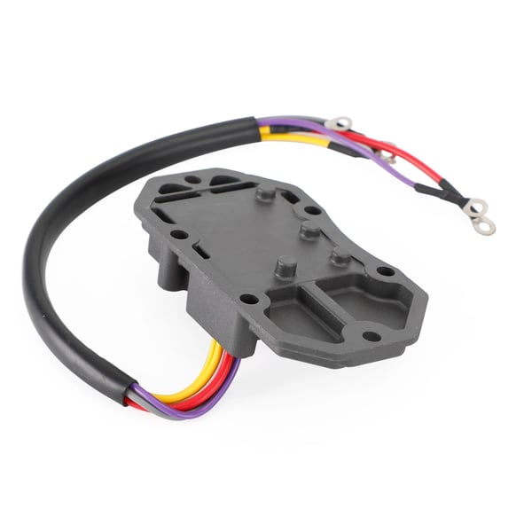 Rektifikatorregulator, 10 Amp Strømkapacitet, 5-Tråds Konfiguration, Passer til Johnson/Evinrude 88-175 Hp, Plug-and-Play Installation