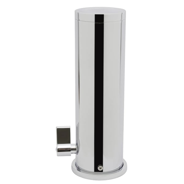 Automatisk infrarød sensorarmatur, justerbar temperatur, moderne design,Sølv