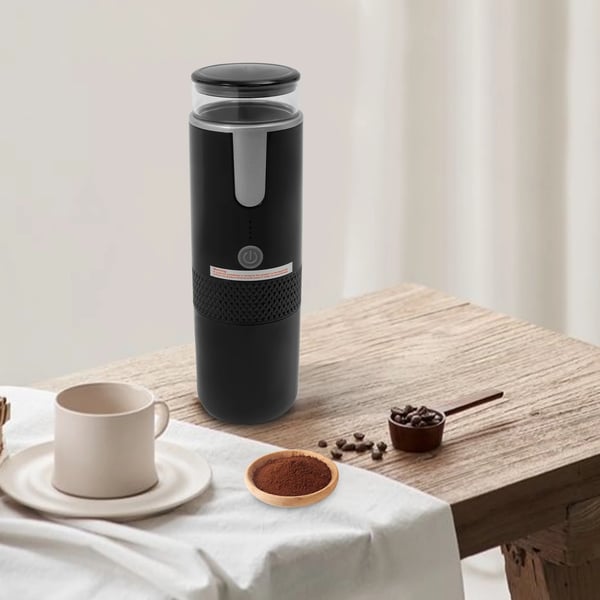Kapselkaffemaskine, Bærbar Brygning, Brugervenlig Betjening,sort