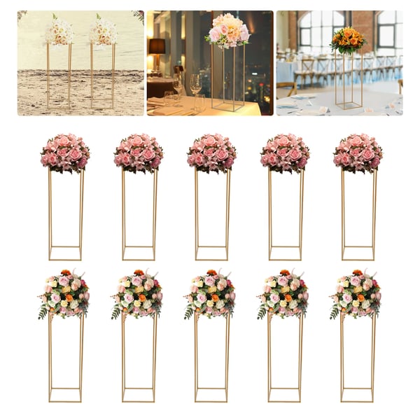 Blomsterkrukker, Elegant Design, Robust Konstruktion,M, Guld