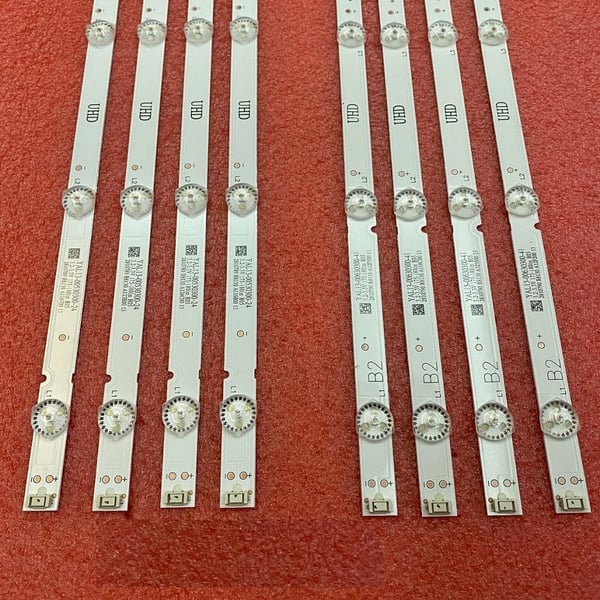 LED-taustavalo nauha, yhteensopiva LG 55UJ620Y:n ja 55UJ6200:n kanssa.