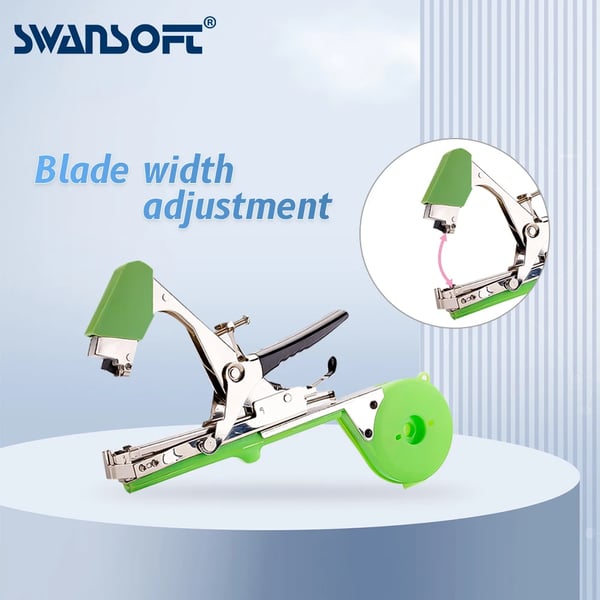 SWAMSOFT Bindemaskine, Arbejdssparende Design, Metal Konstruktion,Rød