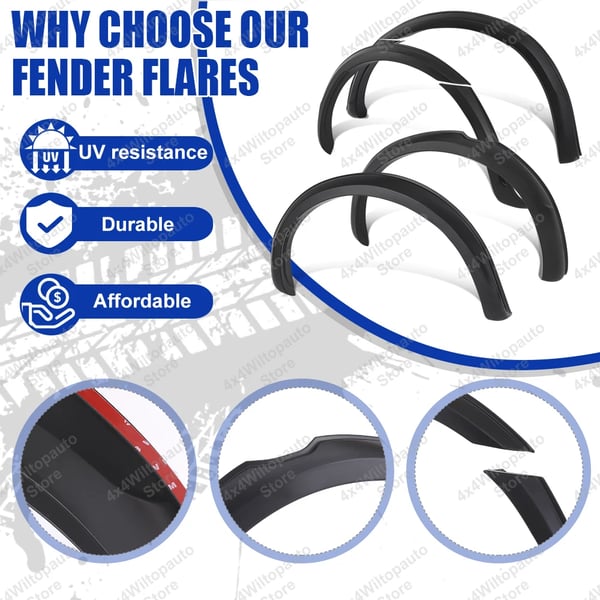 Fender Flares, Nem Installation, Holdbar Konstruktion,FORD RANGER T7