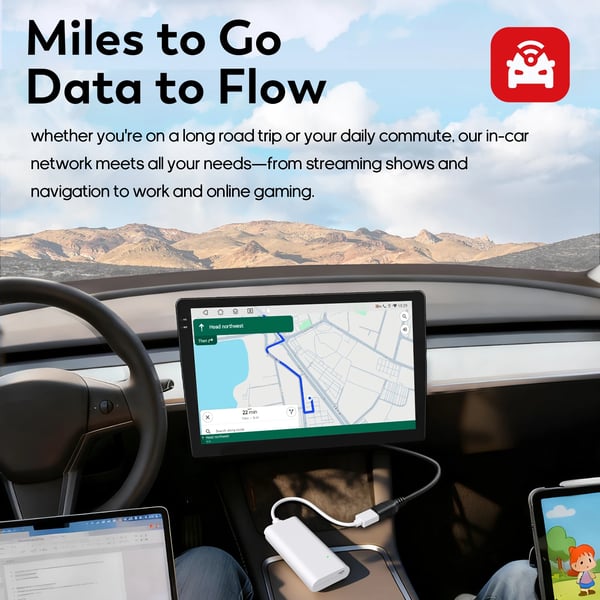 Mobil WiFi Hotspot, 150 Mbps Hastighed, USB Kompatibilitet,Guld