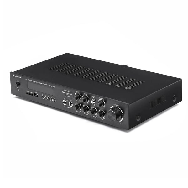 Digitaalinen Teho-Vahvistin, 600W Maksimi Teho, 220V-240V Nimellisjännite, 4-16 Ohmin Impedanssi, Bluetooth Versio 4.2, 0.01% Kokonaisvähäisjännite