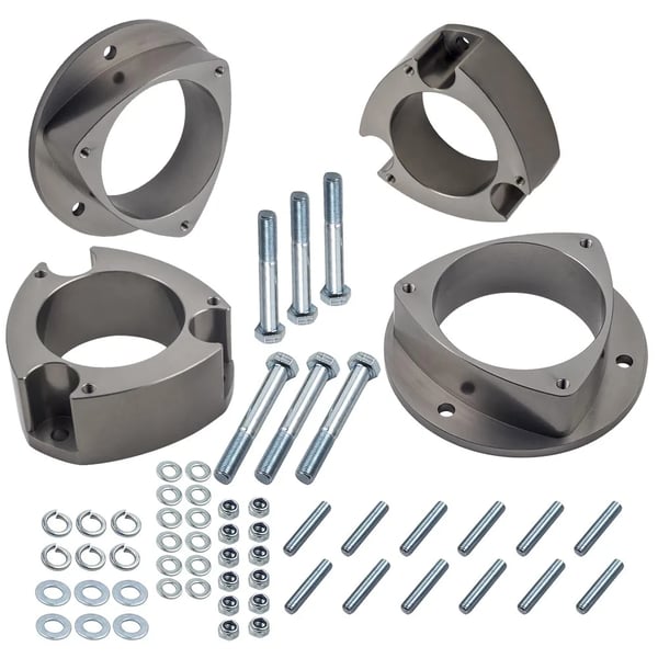 Suspensionløftkit, 3" foran & 3" bag, kompatibel med Subaru Impreza 2002-2007 & Forester 1998-2008, nem bolt-on installation