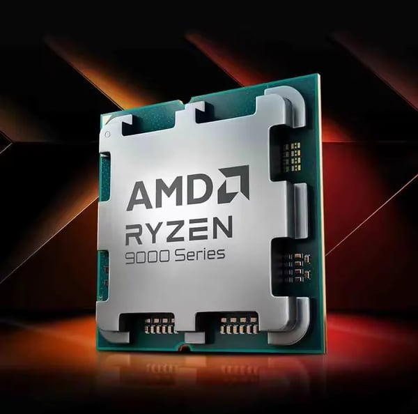 Processor, 6 kärnor, 12 trådar, AM5-sockel