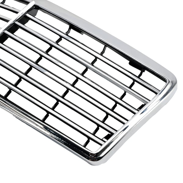 Frontbumpergrill, forbedret luftstrøm, nem installation, holdbar jern- og ABS-konstruktion, kompatibilitet med udvalgte modeller