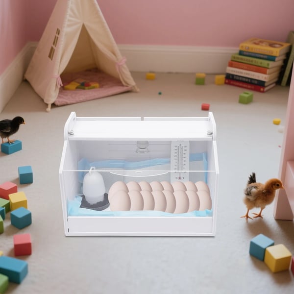Ägginkubator, Optimal Kläckkapacitet, Användarvänlig Kontroll,VIT