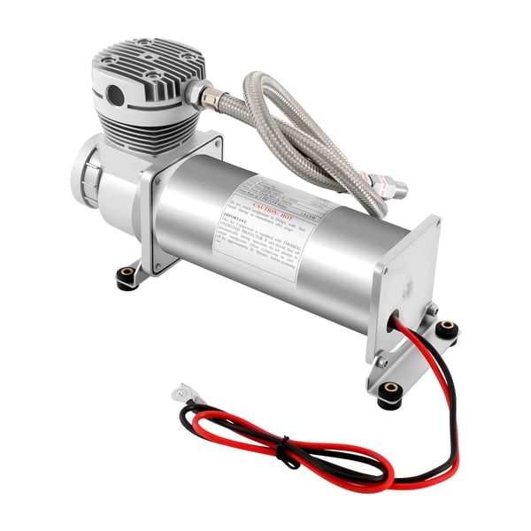 Luftkompressor, 200 PSI Maxtryck, Hållbar Konstruktion,silver