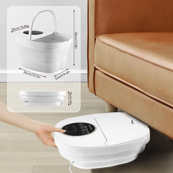 Fodmassageapparat, Varmefunktion, Sammenklappeligt Design,Europæisk standard