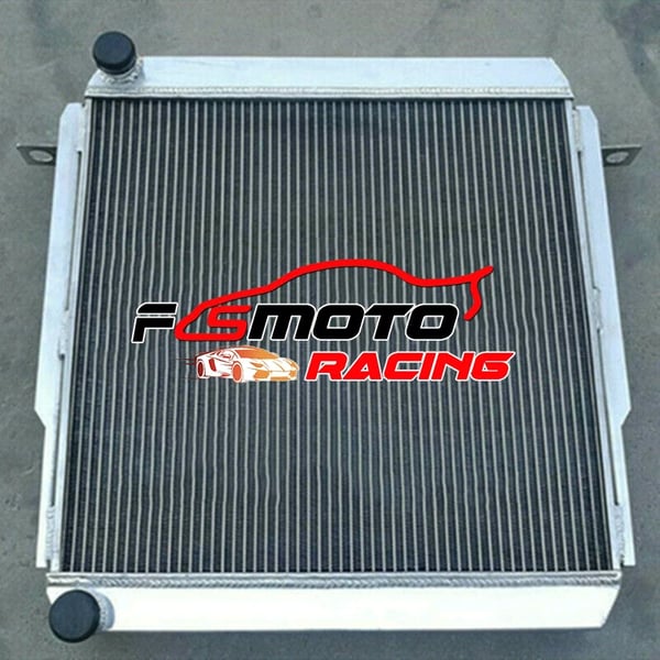 Aluminiumradiator, kraftig design, øget kølekapacitet, præcisionspasform