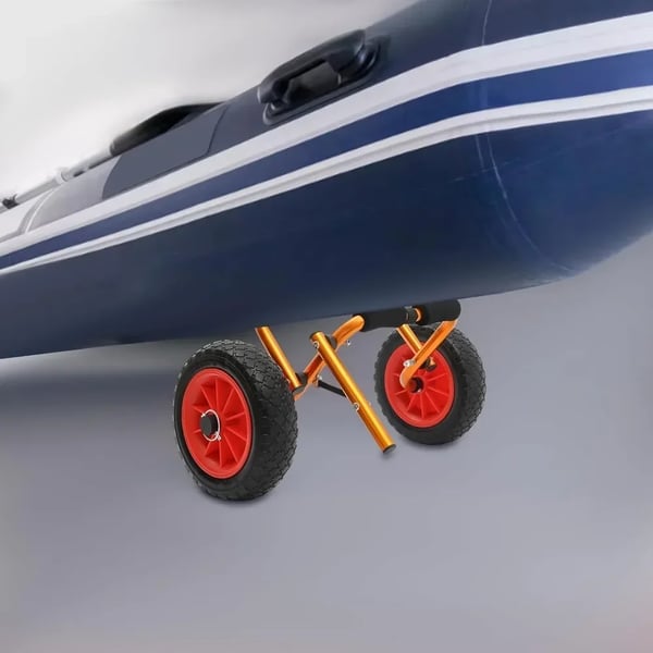 Kajakvogn, 80 kg Belastningsevne, Sammenklappeligt Design,Appelsin