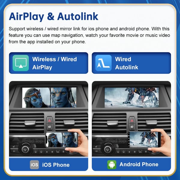 Langaton Carplay -liitäntä, älykäs yhteys, korkea teho,CIC