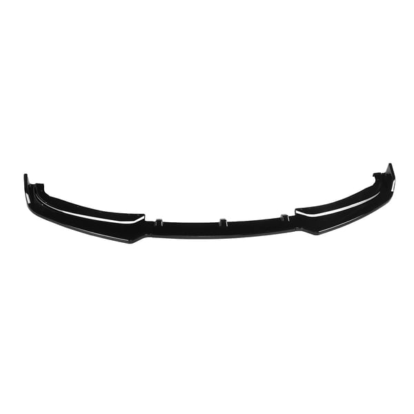 BMW 3 Series F30 Front Bumper Splitter Lip Kit, Glansende Sort, Nem Installation, Forbedrer Aerodynamik