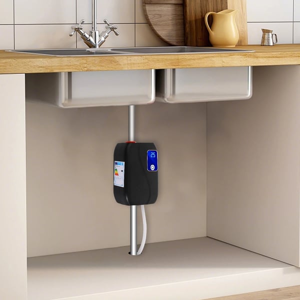 Øjeblikkelig varmtvandsbeholder, 3500W, vægmontering, vandtæt IPX4, 220V, 25-50℃