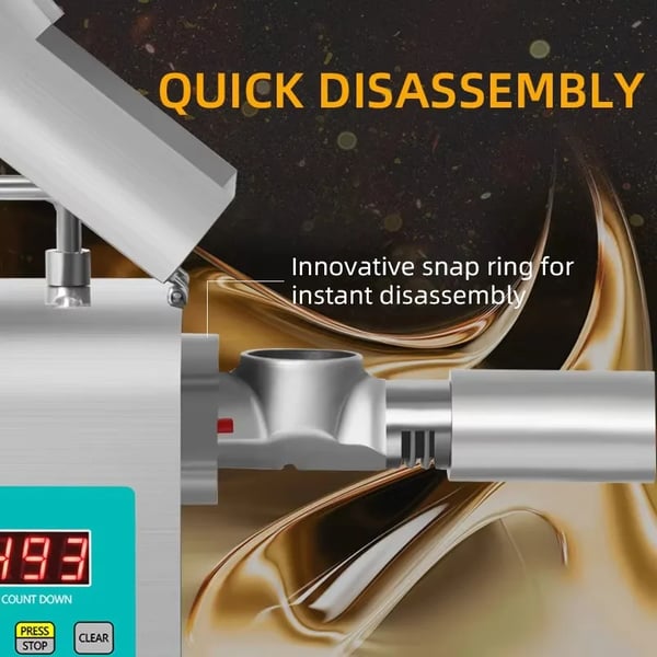 Oliepresse, Digital Temperaturkontrol, Høj Udtagningsrate,EU, RG312-220V