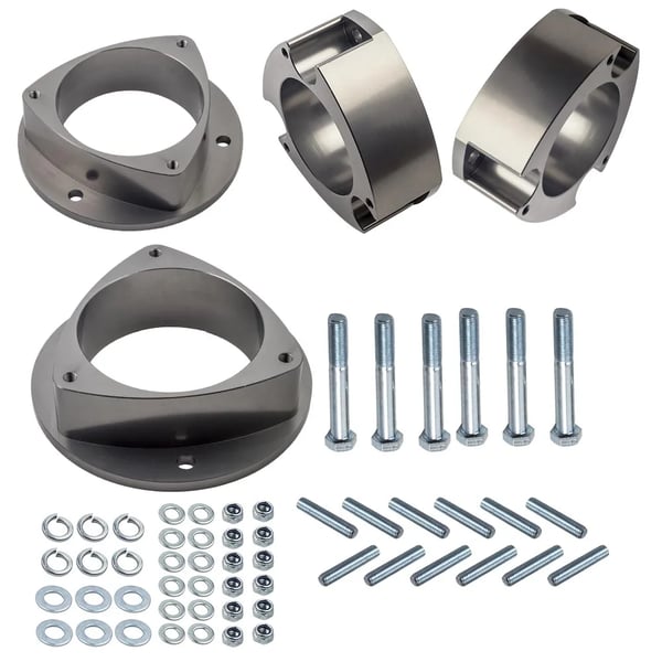 Suspensionløftkit, 3" foran & 3" bag, kompatibel med Subaru Impreza 2002-2007 & Forester 1998-2008, nem bolt-on installation