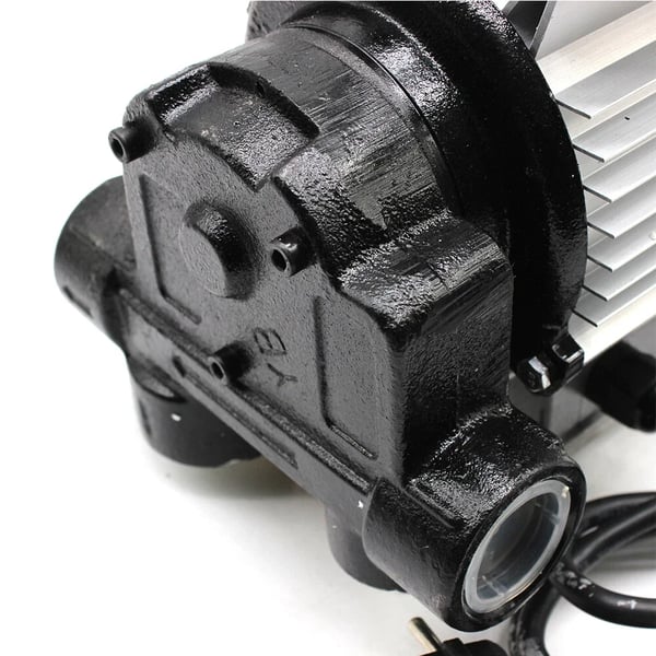 Elektrisk olie pumpe, flowhastighed 20-60 l/min, 550 W effekt, kobbermotor, kompatibel med diesel og lette olier