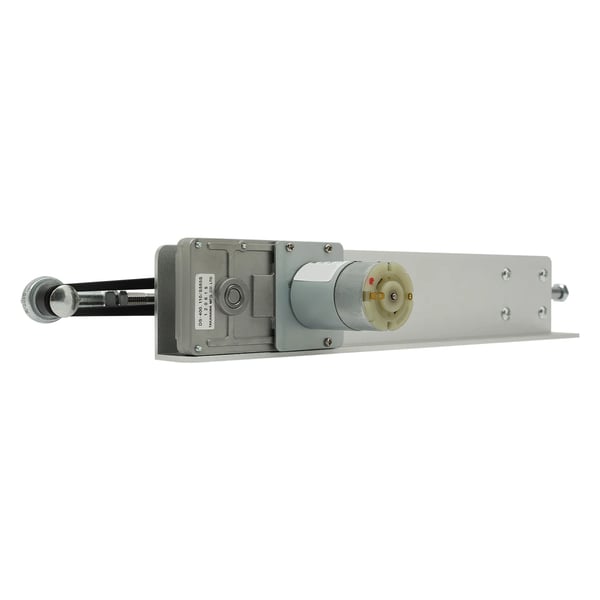 Lineær aktuator, justerbar slaglængde 3-15cm, hastighedsområde 20-120RPM, trykkapacitet 2,2-22,05lbs, kompatibel med DC24V-motorer
