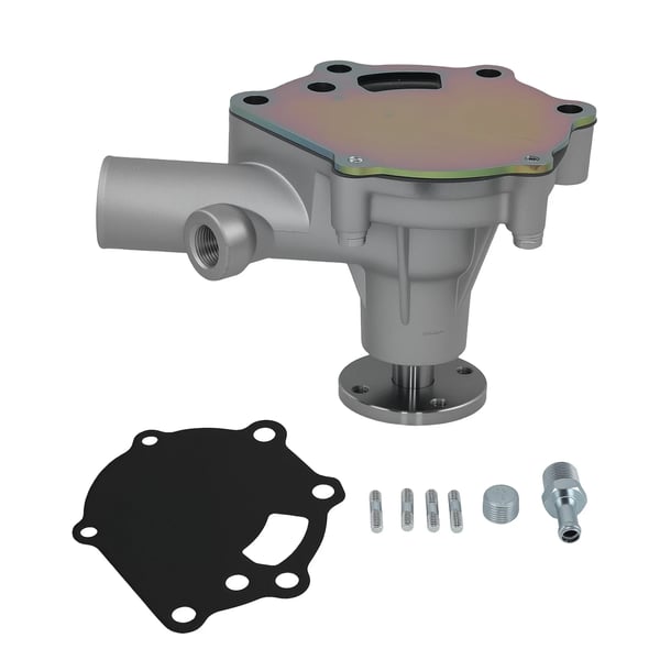 Vandpumpe, Aluminium, 19,3 cm Længde, 10,5 cm Bredde, 9,4 cm Højde, 500 g Vægt