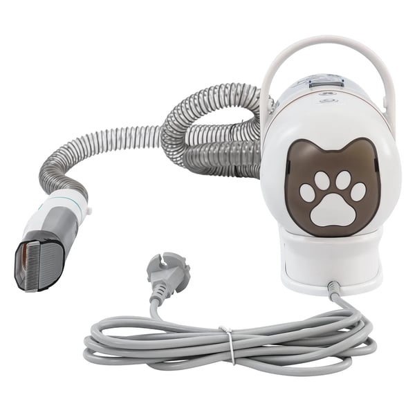 Kæledyrsgrooming kit, 400W motor, 13.000Pa sugeeffekt, 0,33-gallons støvsamler, kompatibel med hunde og katte